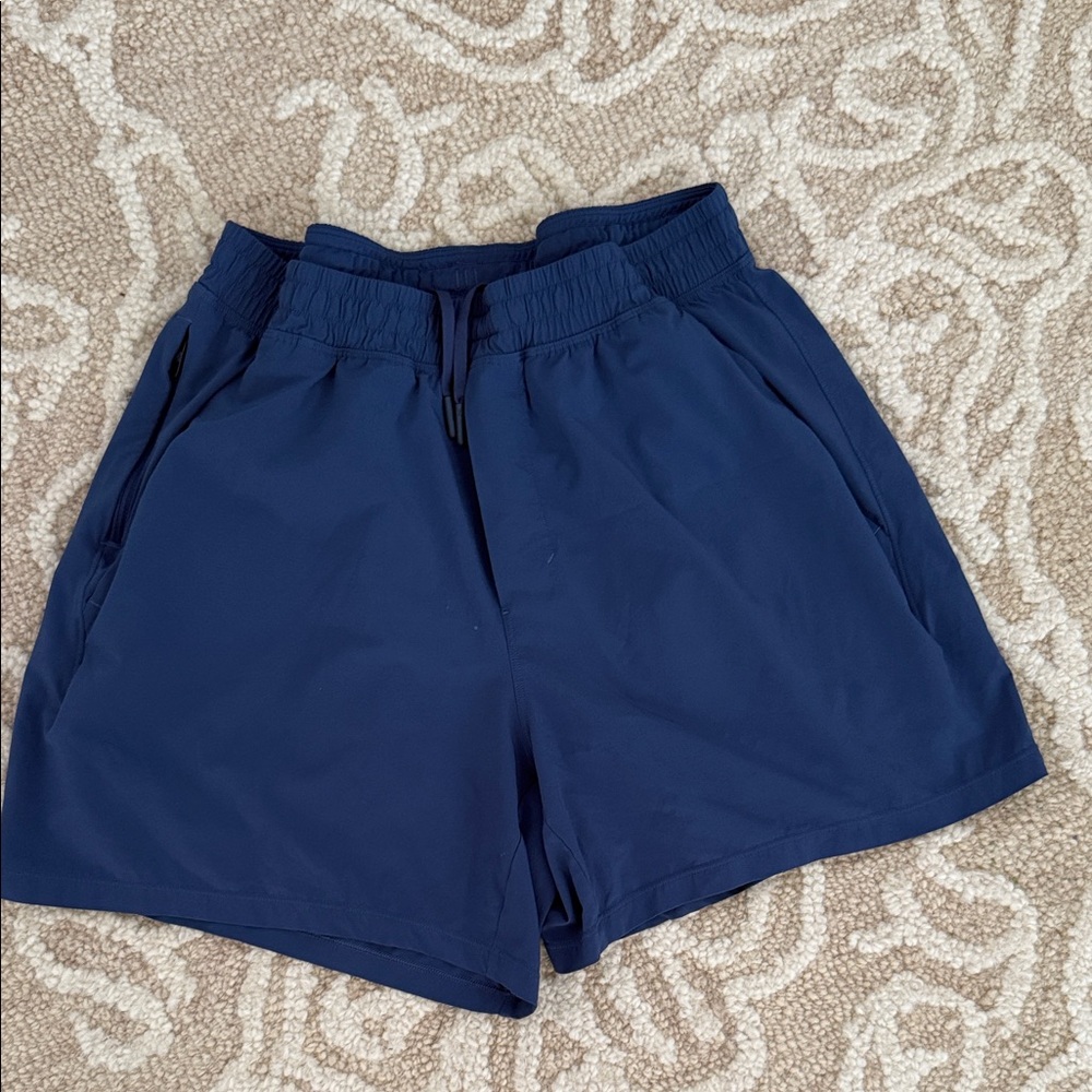 Lululemon Athletica Deep Blue Men's Athletic Shorts